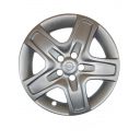 AK Автомобільні модельні колпаки R16, A143, сріблясті з логотипом Opel (Комплект 4 шт.)