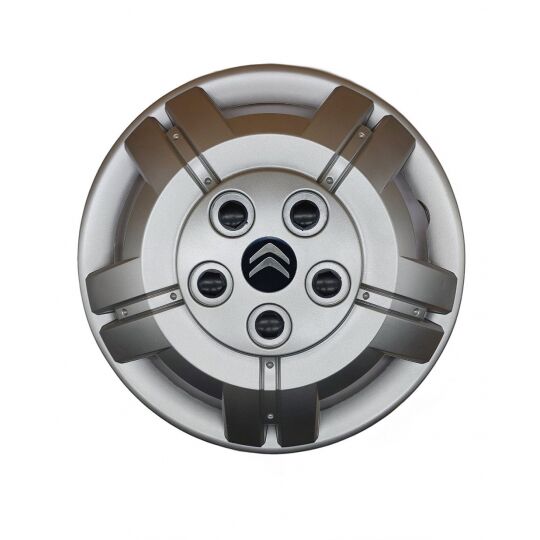 AK Автомобільні модельні колпаки R16, A146, сріблясті з логотипом Citroen (Комплект 4 шт.) AK Автомобільні модельні колпаки R16, A146, сріблясті з логотипом Citroen (Комплект 4 шт.)