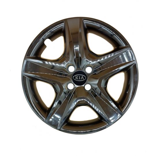 AK Автомобільні модельні колпаки R16, A148, чорні з логотипом Kia (Комплект 4 шт.) AK Автомобільні модельні колпаки R16, A148, чорні з логотипом Kia (Комплект 4 шт.)