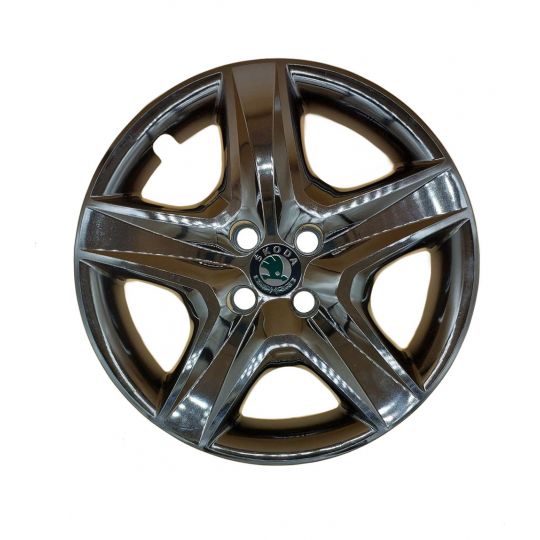 AK Автомобільні модельні колпаки R16, A148, чорні з логотипом Skoda (Комплект 4 шт.) AK Автомобільні модельні колпаки R16, A148, чорні з логотипом Skoda (Комплект 4 шт.)