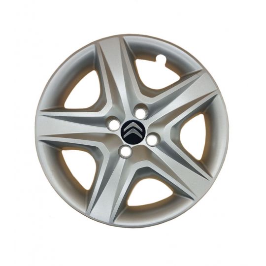 AK Автомобільні модельні колпаки R16, A148, сріблясті з логотипом Citroen (Комплект 4 шт.) AK Автомобільні модельні колпаки R16, A148, сріблясті з логотипом Citroen (Комплект 4 шт.)