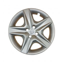 AK Автомобільні модельні колпаки R16, A148, сріблясті з логотипом Opel (Комплект 4 шт.)