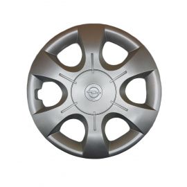 AK Автомобільні модельні колпаки R16, A149, сріблясті з логотипом Opel (Комплект 4 шт.)