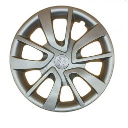 AK Автомобільні модельні колпаки R15, A174, сріблясті з сірим логотипом Peugeot (Комплект 4 шт.) AK Автомобільні модельні колпаки R15, A174, сріблясті з сірим логотипом Peugeot (Комплект 4 шт.)