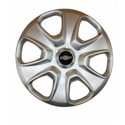 AK Автомобільні модельні колпаки R15, A177, сріблясті з логотипом Chevrolet (Комплект 4 шт.) AK Автомобільні модельні колпаки R15, A177, сріблясті з логотипом Chevrolet (Комплект 4 шт.)