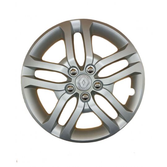 AK Автомобільні модельні колпаки R16, A178, сріблясті з логотипом Renault (Комплект 4 шт.) AK Автомобільні модельні колпаки R16, A178, сріблясті з логотипом Renault (Комплект 4 шт.)