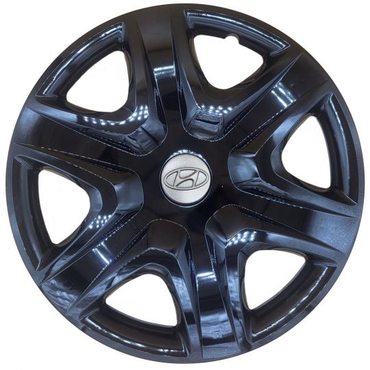 AK Автомобільні модельні колпаки R15, A191, чорні з сірим логотипом Hyundai (Комплект 4 шт.) AK Автомобільні модельні колпаки R15, A191, чорні з сірим логотипом Hyundai (Комплект 4 шт.)