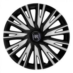 Колпаки Argo Copra Silver&Black R14 Fiat (Комплект 4 шт.)