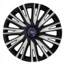 ARGO Copra Silver&Black R16 Колпаки для колес с логотипом Ford (Комплект 4 шт.)