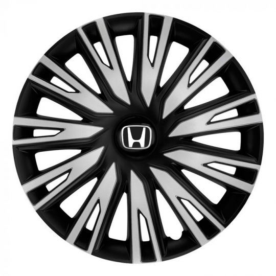 Колпаки Argo Copra Silver&Black R14 Honda (Комплект 4 шт.)