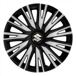 Колпаки Argo Copra Silver&Black R14 Suzuki (Комплект 4 шт.)