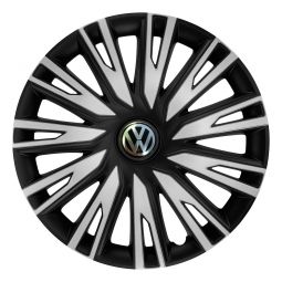 Колпаки Argo Copra Silver&Black R14 Volkswagen (Комплект 4 шт.)