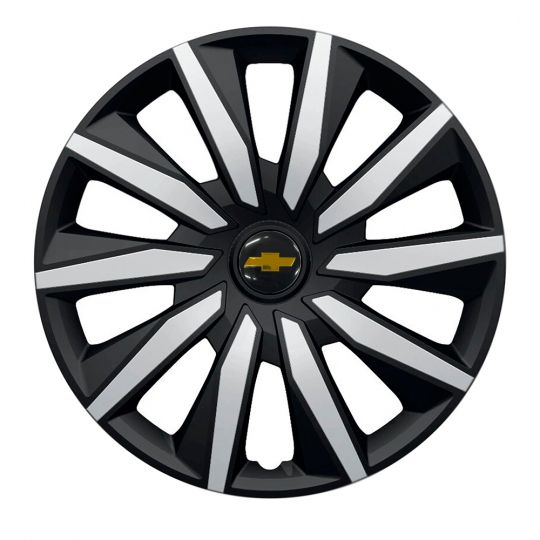 Колпаки Argo Decente Silver&Black R16 Chevrolet (Комплект 4 шт.)