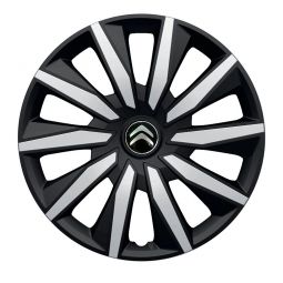 Колпаки Argo Decente Silver&Black R16 Citroen (Комплект 4 шт.)