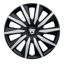 Колпаки Argo Decente Silver&Black R16 Dacia (Комплект 4 шт.)