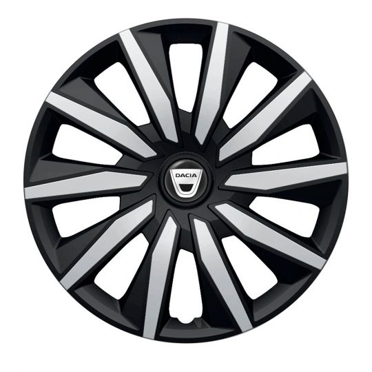 Колпаки Argo Decente Silver&Black R16 Dacia (Комплект 4 шт.)