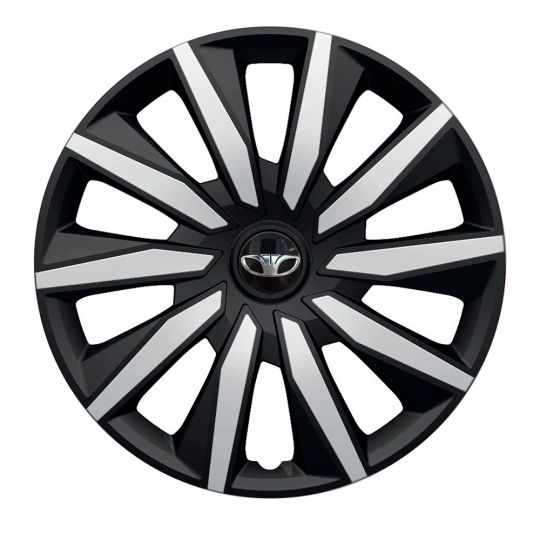Колпаки Argo Decente Silver&Black R15 Daewoo (Комплект 4 шт.) Колпаки Argo Decente Silver&Black R15 Daewoo (Комплект 4 шт.)