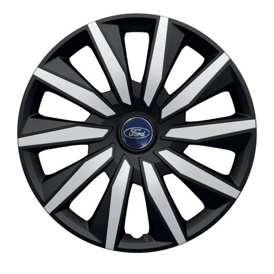 Колпаки Argo Decente Silver&Black R16 Ford (Комплект 4 шт.)