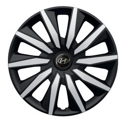 Колпаки Argo Decente Silver&Black R16 Hyundai (Комплект 4 шт.)