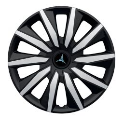 Колпаки Argo Decente Silver&Black R16 Mercedes (Комплект 4 шт.)