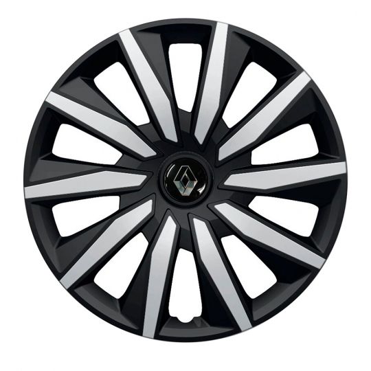 Колпаки Argo Decente Silver&Black R16 Renault (Комплект 4 шт.)
