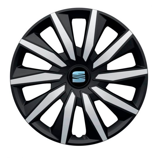 Колпаки Argo Decente Silver&Black R16 Seat (Комплект 4 шт.) Колпаки Argo Decente Silver&Black R16 Seat (Комплект 4 шт.)