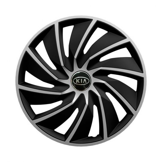 Колпаки Argo Turbo Silver&Black R18 Kia (Комплект 4 шт.) Колпаки Argo Turbo Silver&Black R18 Kia (Комплект 4 шт.)