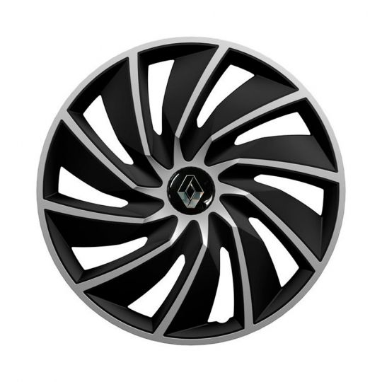 Колпаки Argo Turbo Silver&Black R16 Renault (Комплект 4 шт.)