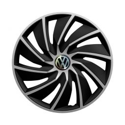 Колпаки Argo Turbo Silver&Black R15 Volkswagen (Комплект 4 шт.)