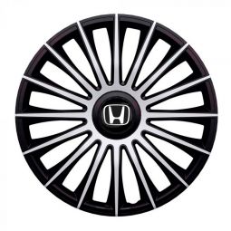 Колпаки J-tec Austin Silver&Black R16 Honda (Комплект 4 шт.)