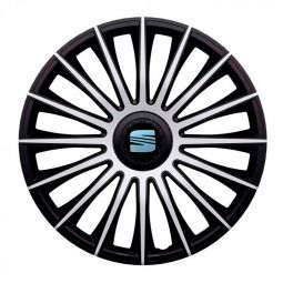 Колпаки J-tec Austin Silver&Black R13 Seat (Комплект 4 шт.)