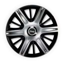 Колпаки J-tec Maximus Silver&Black R15 (Комплект 4 шт.)