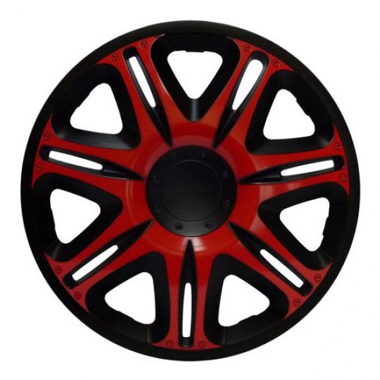 Колпаки J-tec NASCAR RED BLACK R15 (Комплект 4 шт.)
