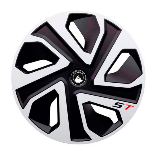 Колпаки J-tec ST Silver&Black R15 Geely (Комплект 4 шт.) Колпаки J-tec ST Silver&Black R15 Geely (Комплект 4 шт.)