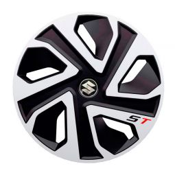 Колпаки J-tec ST Silver&Black R13 Suzuki (Комплект 4 шт.)