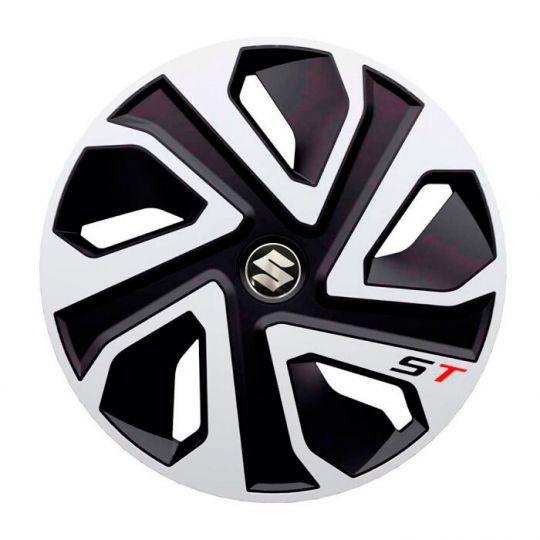 Колпаки J-tec ST Silver&Black R13 Suzuki (Комплект 4 шт.)