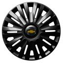 Колпаки Jawoplast Alpha Black R14 Chevrolet (Комплект 4 шт.)