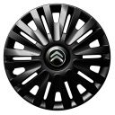 Колпаки Jawoplast Alpha Black R14 Citroen (Комплект 4 шт.)
