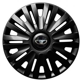 Колпаки Jawoplast Alpha Black R16 Daewoo (Комплект 4 шт.)