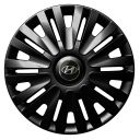 Колпаки Jawoplast Alpha Black R14 Hyundai (Комплект 4 шт.)