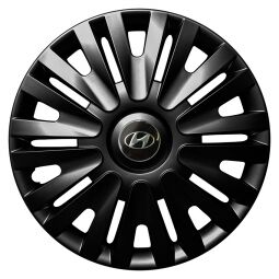 Колпаки Jawoplast Alpha Black R14 Hyundai (Комплект 4 шт.)