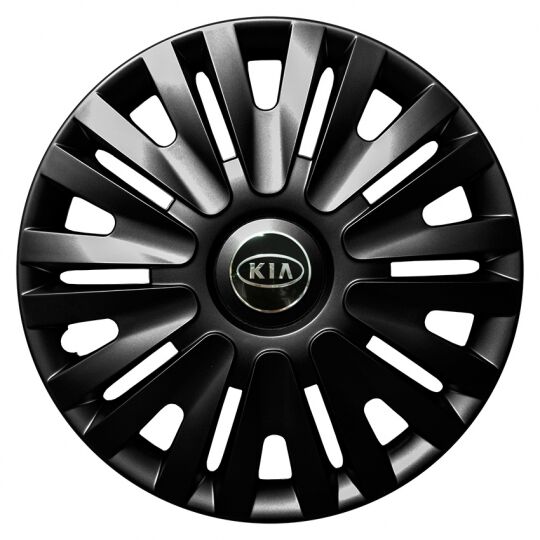 Колпаки Jawoplast Alpha Black R16 Kia (Комплект 4 шт.) Колпаки Jawoplast Alpha Black R16 Kia (Комплект 4 шт.)