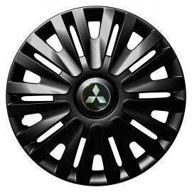 Колпаки Jawoplast Alpha Black R15 Mitsubishi (Комплект 4 шт.)