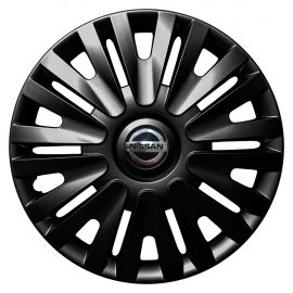 Колпаки Jawoplast Alpha Black R15 Nissan (Комплект 4 шт.)