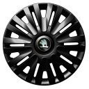 Колпаки Jawoplast Alpha Black R15 Skoda (Комплект 4 шт.)