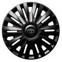 Колпаки Jawoplast Alpha Black R16 Toyota (Комплект 4 шт.)