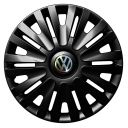 Колпаки Jawoplast Alpha Black R14 Volkswagen (Комплект 4 шт.)