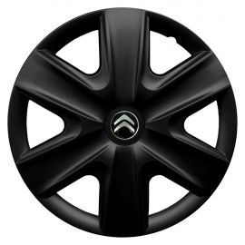 Колпаки Jawoplast Hexan Black R15 Citroen (Комплект 4 шт.)