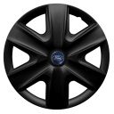 Колпаки Jawoplast Hexan Black R14 Ford (Комплект 4 шт.)