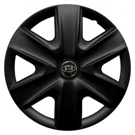 Колпаки Jawoplast Hexan Black R16 Kia (Комплект 4 шт.)